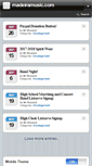 Mobile Screenshot of madeiramusic.com